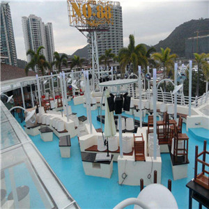 河南郑州商业中心步行街喷雾降温设备