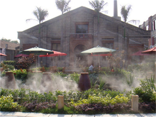 郑州市园林景观人造雾冷雾降温系统工程安装