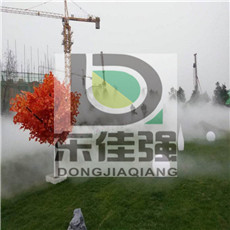芜湖小区雾化景观人造雾机景观雾化设备设计方案