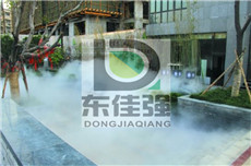 佛山雾森造景设备景观雾化设备人造雾园林工程案例