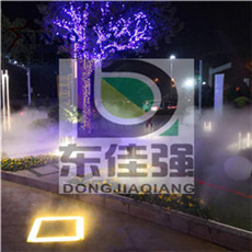 合肥景观雾化喷头人造雾机人造雾园林造雾案例
