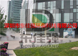 户外商业步行街喷雾降温系统上门安装