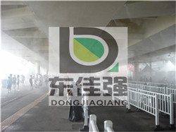 户外公交车站喷雾降温系统适用场景