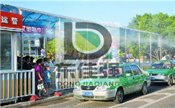 户外公交车站喷雾降温系统国内先