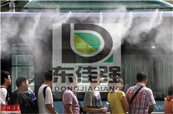 户外公交车站喷雾降温系统正品供应