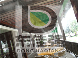 户外露天餐厅喷雾降温系统报价