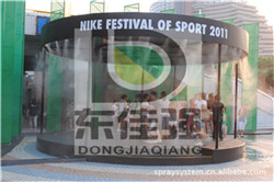 湖南户外商业步行街喷雾降温设备厂家生产