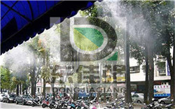 户外商业步行街喷雾降温系统供应商家