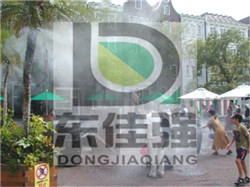 户外广场游乐园喷雾降温设备厂家直销