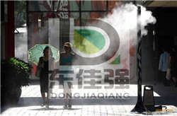 户外商业步行街喷雾降温设备工艺精湛