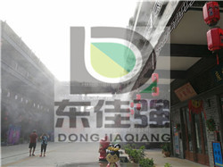 益阳市户外商业步行街喷雾降温系统厂家生产