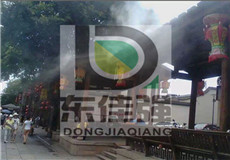 泉州市户外商业步行街喷雾降温系统工程安装