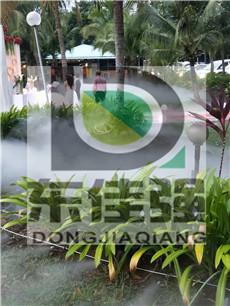 东佳强别墅小区人行道绿化带人造雾设备厂家