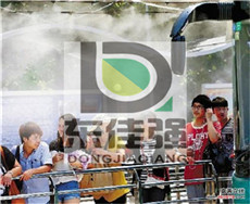 荆州市户外公交车站喷雾降温系统