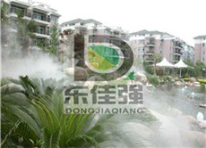 深圳小区雾化景观人造雾降温上门安装