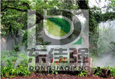 珠海园林景观人造雾小区雾化景观特点